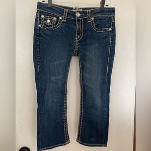 LA Idol New Fashion Denim Capris Size 5 #107